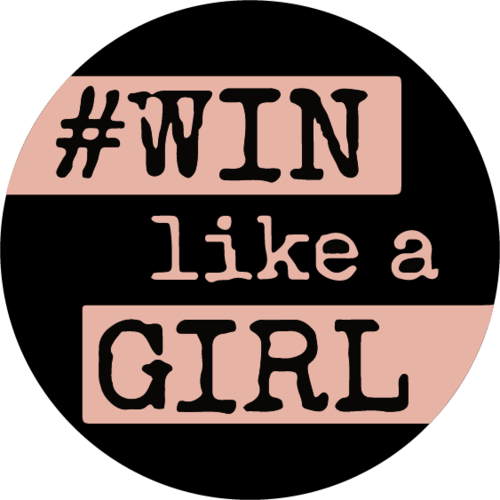 Win like a girl logo